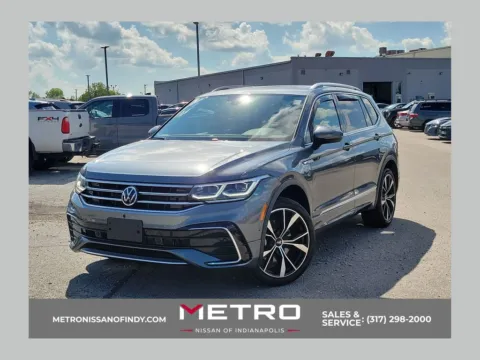 Gray 2022 Volkswagen Tiguan 2.0T SEL R-Line for sale in Indianapolis, IN