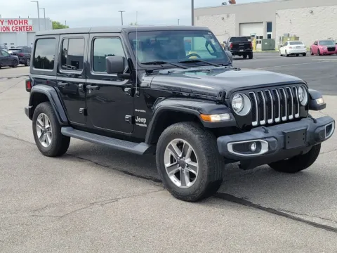 Photos of 2020 Jeep Wrangler Unlimited Sahara for sale in Indianapolis, IN at Metro Nissan of Indianapolis
