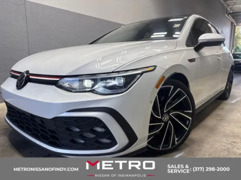 White 2022 Volkswagen Golf GTI Autobahn for sale in Indianapolis, IN