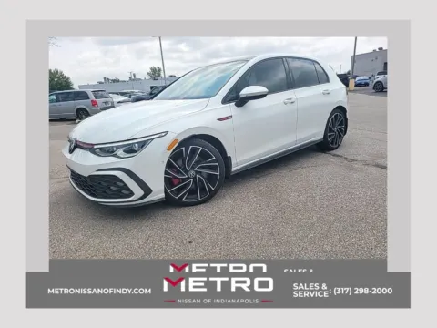 White 2022 Volkswagen Golf GTI Autobahn for sale in Indianapolis, IN