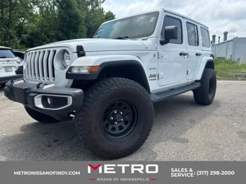 Unknown 2022 Jeep Wrangler Unlimited Sahara for sale in Indianapolis, IN