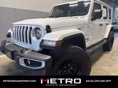 Unknown 2022 Jeep Wrangler Unlimited Sahara for sale in Indianapolis, IN