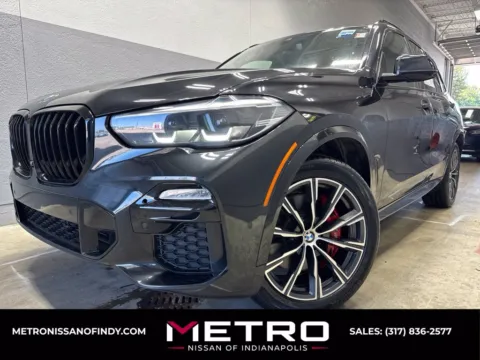 Black 2021 BMW X5 xDrive40i for sale in Indianapolis, IN