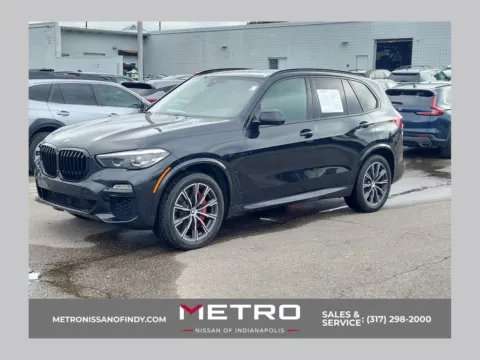 Black 2021 BMW X5 xDrive40i for sale in Indianapolis, IN