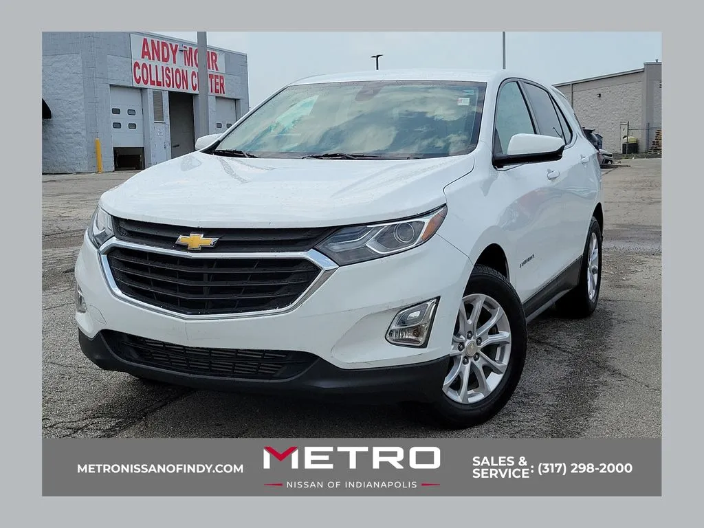 White 2020 Chevrolet Equinox LT for sale in Indianapolis, IN