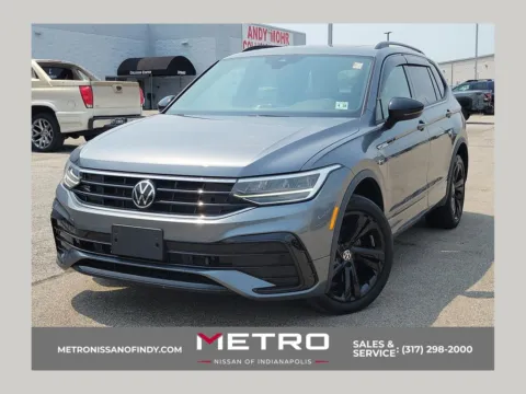 Gray 2023 Volkswagen Tiguan 2.0T SE R-Line Black for sale in Indianapolis, IN