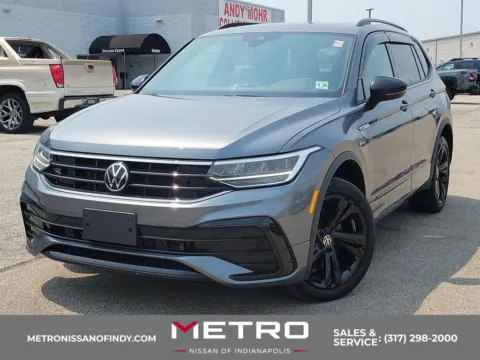 Gray 2023 Volkswagen Tiguan 2.0T SE R-Line Black for sale in Indianapolis, IN