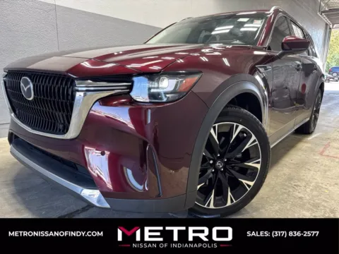 Red 2024 Mazda CX-90 PHEV Premium for sale in Indianapolis, IN