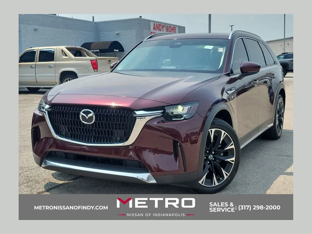 Red 2024 Mazda CX-90 PHEV Premium for sale in Indianapolis, IN
