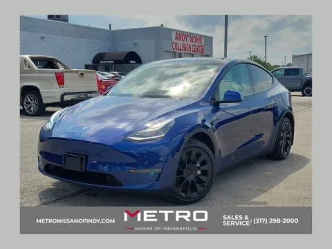 Blue 2020 Tesla Model Y Long Range for sale in Indianapolis, IN