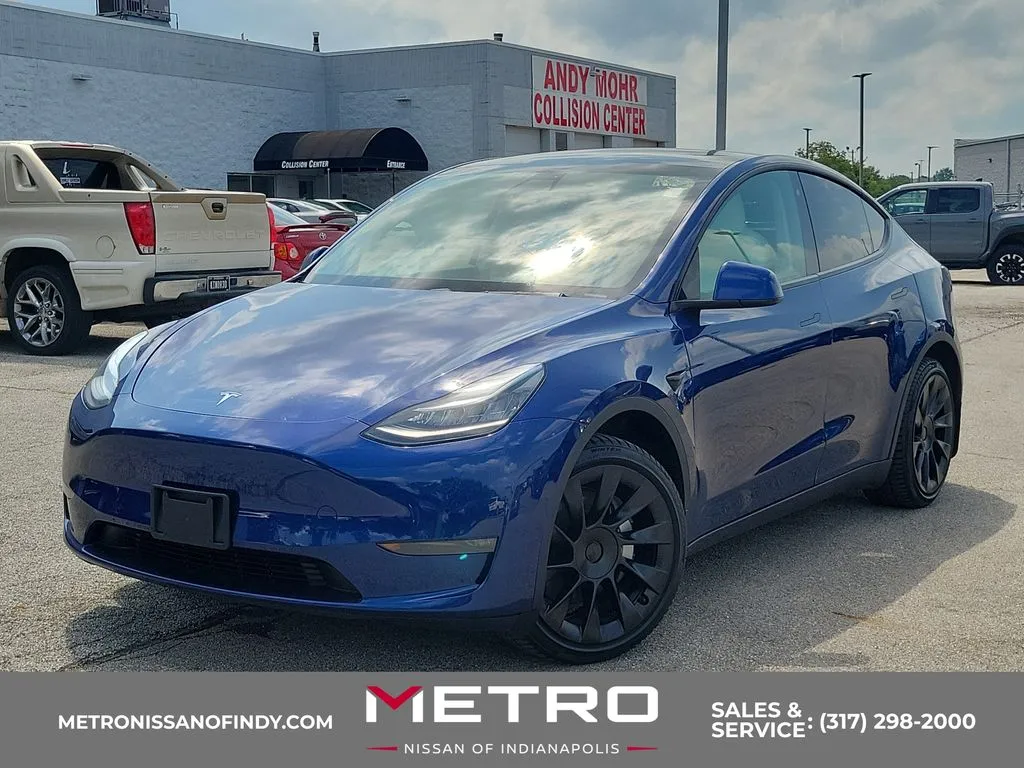 Used 2020 Tesla Model Y Long Range with VIN 5YJYGDEE6LF048974 for sale in Indianapolis, IN