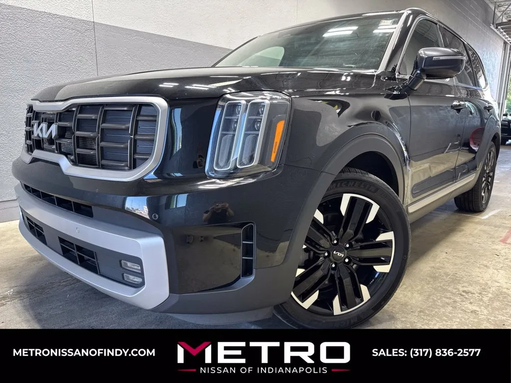 Black 2023 Kia Telluride SX-Prestige for sale in Indianapolis, IN