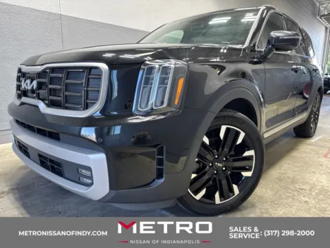 Black 2023 Kia Telluride SX-Prestige for sale in Indianapolis, IN