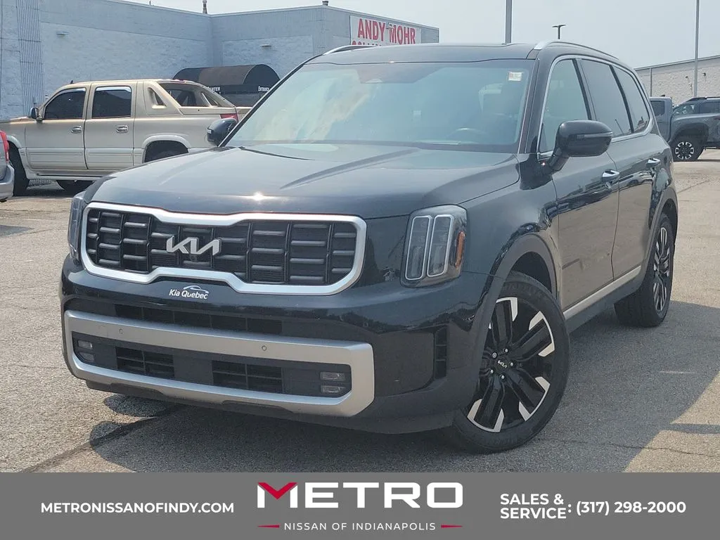 Black 2023 Kia Telluride SX-Prestige for sale in Indianapolis, IN