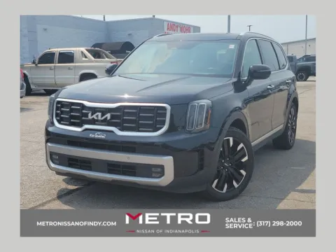 Black 2023 Kia Telluride SX-Prestige for sale in Indianapolis, IN
