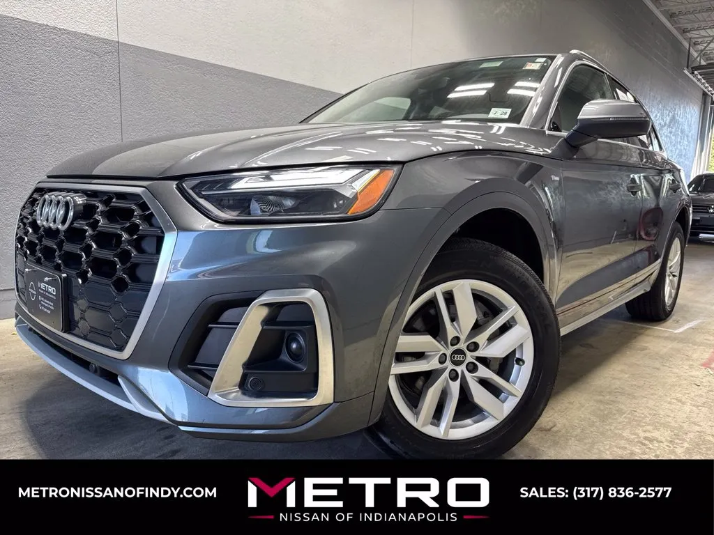 Gray 2023 Audi Q5 45 S line Premium for sale in Indianapolis, IN