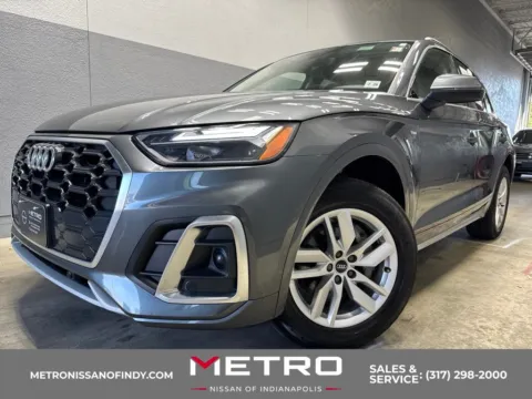 Gray 2023 Audi Q5 45 S line Premium for sale in Indianapolis, IN