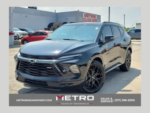 Black 2023 Chevrolet Blazer RS for sale in Indianapolis, IN