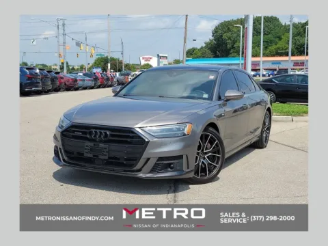 Gray 2021 Audi A8 L 55 for sale in Indianapolis, IN