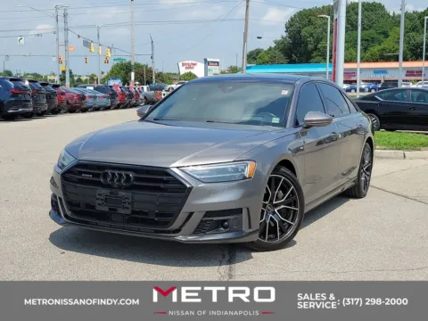 Gray 2021 Audi A8 L 55 for sale in Indianapolis, IN