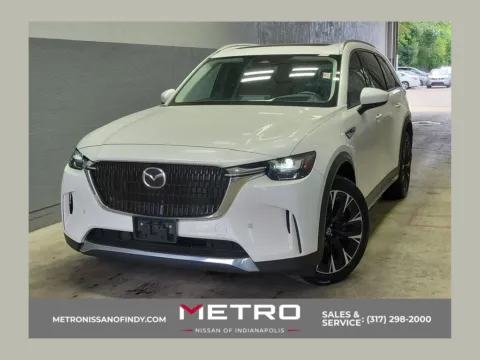 White 2024 Mazda CX-90 PHEV Premium for sale in Indianapolis, IN