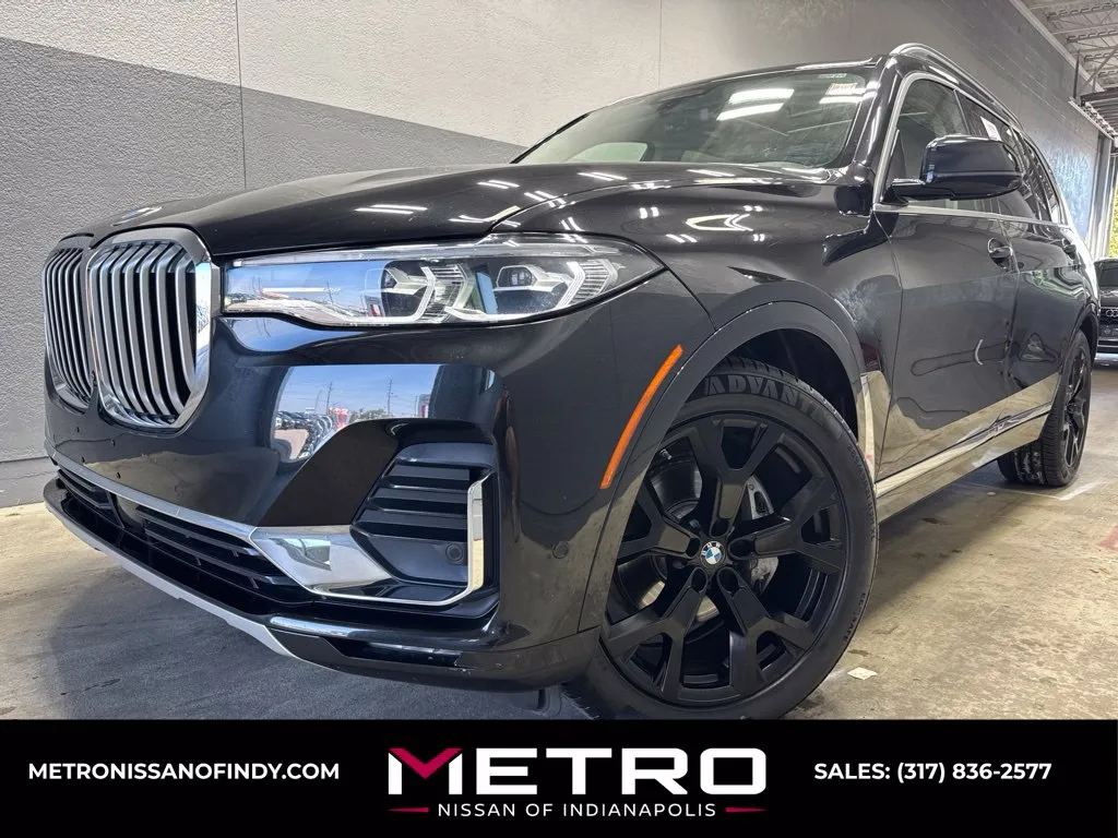 Black 2020 BMW X7 xDrive40i for sale in Indianapolis, IN