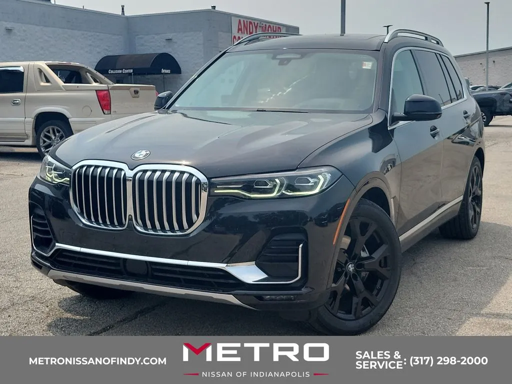 Black 2020 BMW X7 xDrive40i for sale in Indianapolis, IN