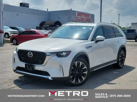 White 2024 Mazda CX-90 PHEV Premium for sale in Indianapolis, IN