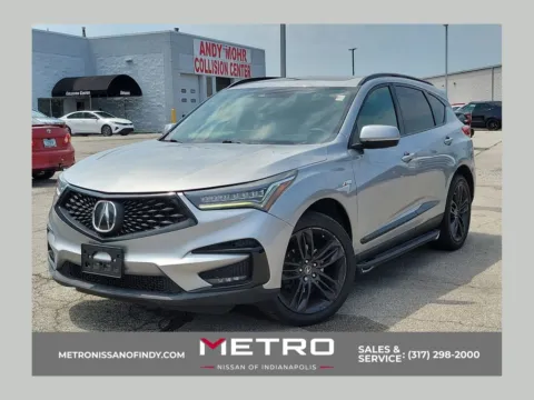 Silver 2019 Acura RDX A-Spec Package for sale in Indianapolis, IN