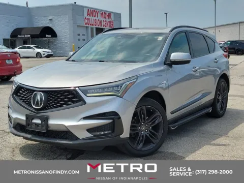 Silver 2019 Acura RDX A-Spec Package for sale in Indianapolis, IN
