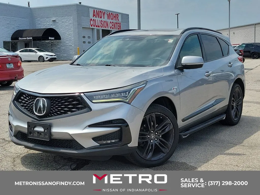 Silver 2019 Acura RDX A-Spec Package for sale in Indianapolis, IN