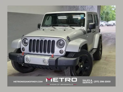 Silver 2011 Jeep Wrangler Sahara for sale in Indianapolis, IN
