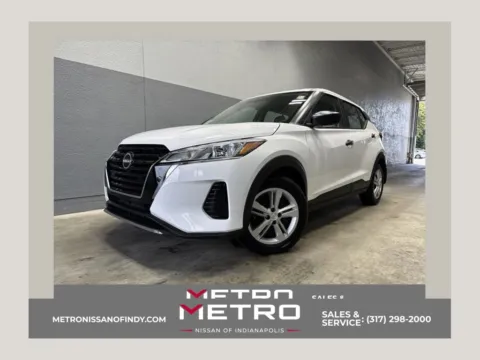 White 2025 Nissan Kicks Play S for sale in Indianapolis, IN