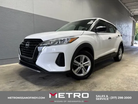 White 2025 Nissan Kicks Play S for sale in Indianapolis, IN