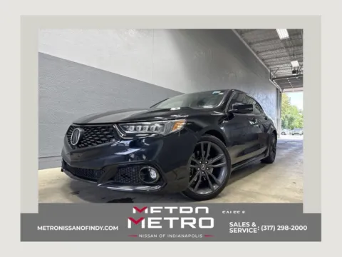 Black 2020 Acura TLX 2.4L A-Spec Pkg for sale in Indianapolis, IN