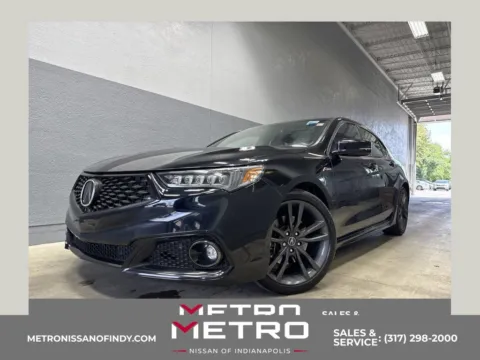 Black 2020 Acura TLX 2.4L A-Spec Pkg for sale in Indianapolis, IN