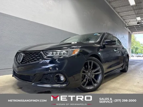 Black 2020 Acura TLX 2.4L A-Spec Pkg for sale in Indianapolis, IN