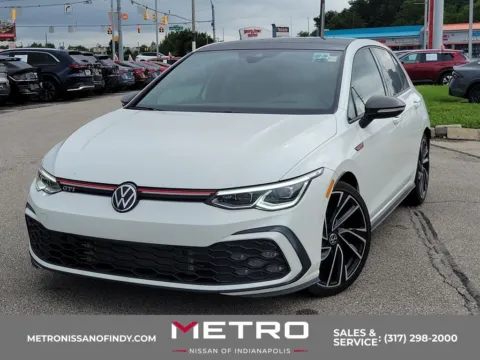 White 2022 Volkswagen Golf GTI Autobahn for sale in Indianapolis, IN
