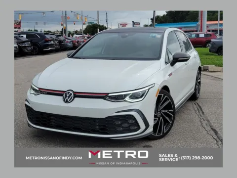 White 2022 Volkswagen Golf GTI Autobahn for sale in Indianapolis, IN