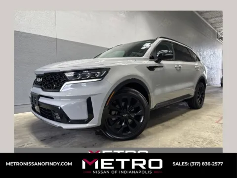 Gray 2023 Kia Sorento SX for sale in Indianapolis, IN