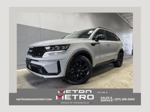 Gray 2023 Kia Sorento SX for sale in Indianapolis, IN