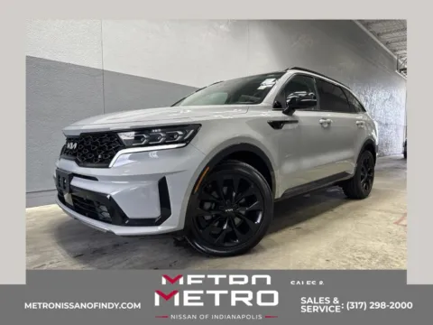 Gray 2023 Kia Sorento SX for sale in Indianapolis, IN