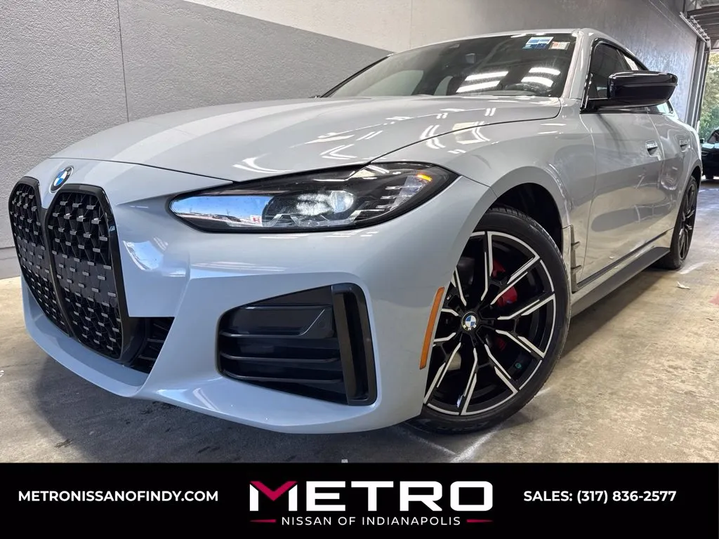 Gray 2023 BMW 4 Series 430i xDrive Gran Coupe for sale in Indianapolis, IN