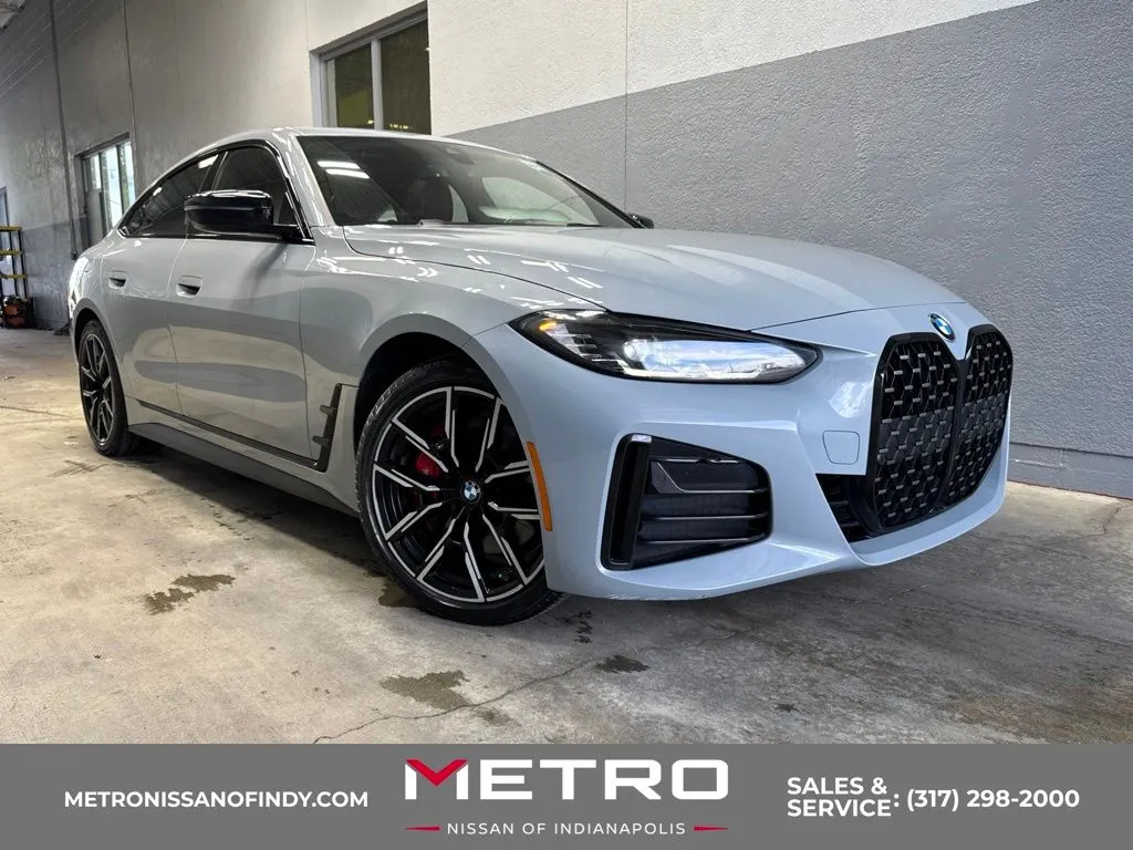 Gray 2023 BMW 4 Series 430i xDrive Gran Coupe for sale in Indianapolis, IN