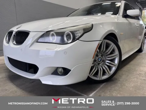 White 2008 BMW 5 Series 550i for sale in Indianapolis, IN