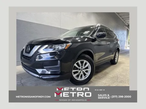Black 2018 Nissan Rogue SV for sale in Indianapolis, IN