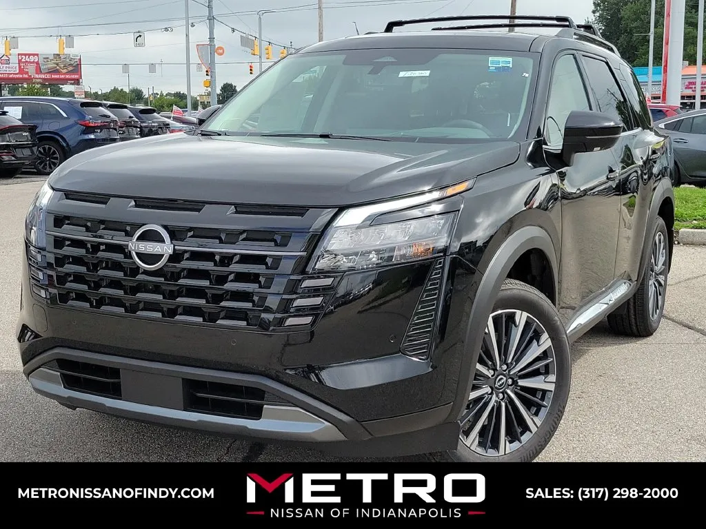 Black 2026 Nissan Pathfinder Platinum for sale in Indianapolis, IN