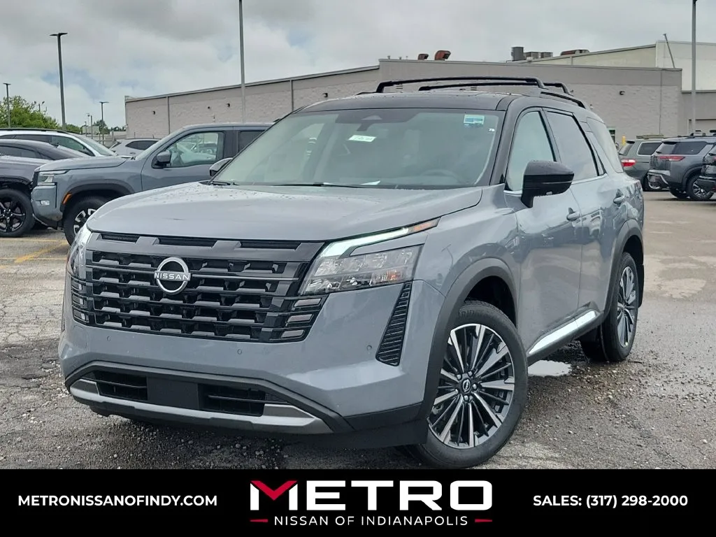 Gray 2026 Nissan Pathfinder Platinum for sale in Indianapolis, IN