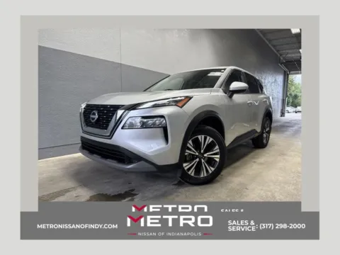 Silver 2023 Nissan Rogue SV for sale in Indianapolis, IN