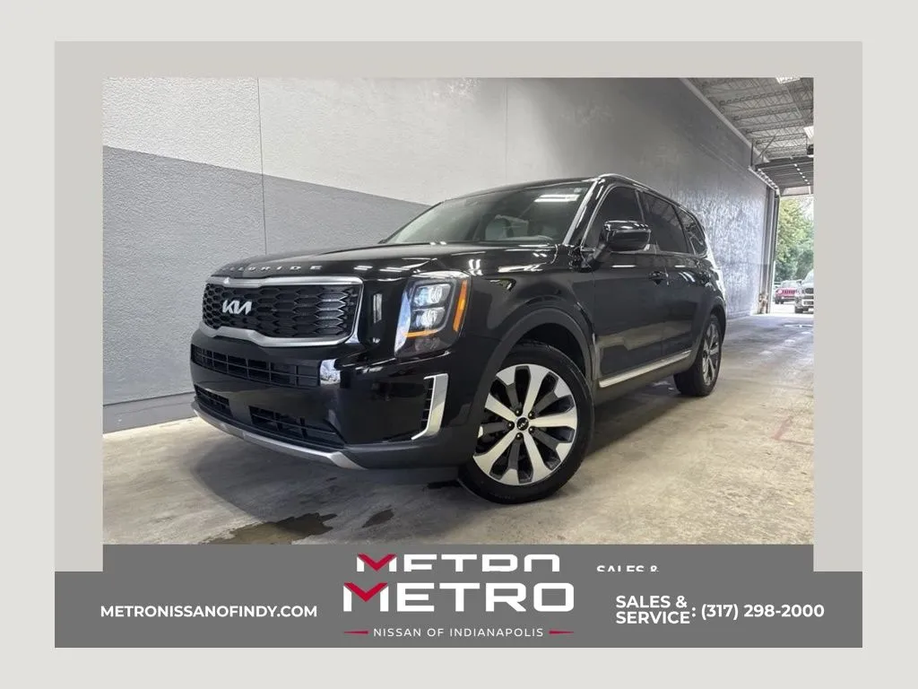 Black 2022 Kia Telluride EX for sale in Indianapolis, IN